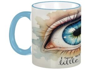 ISpy1 Colored Ceramic Coffee Mug