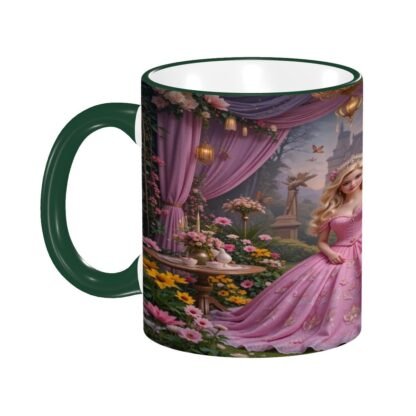 Princess 2 Colored Ceramic Coffee Mug - Image 2