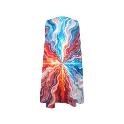 AbstractArt4 Women's Sleeveless A-Line Pocket Dress - Image 4