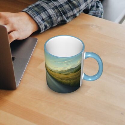 LongestRoad  Colored Ceramic Coffee Mug - Image 12