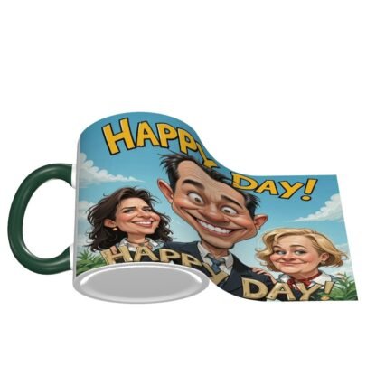 HappyDay1 Colored Ceramic Coffee Mug - Image 10