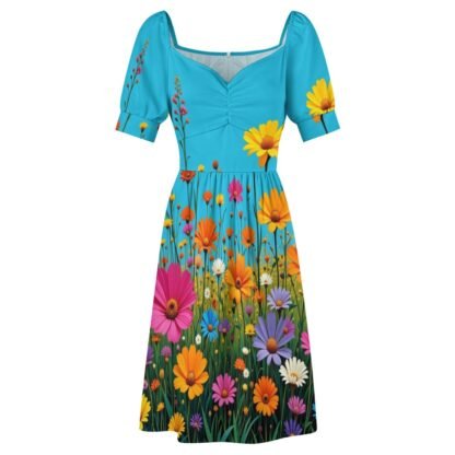 Flowers7 Sweetheart Dress - Image 8