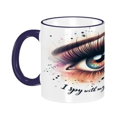 ISpy2 Colored Ceramic Coffee Mug - Image 5