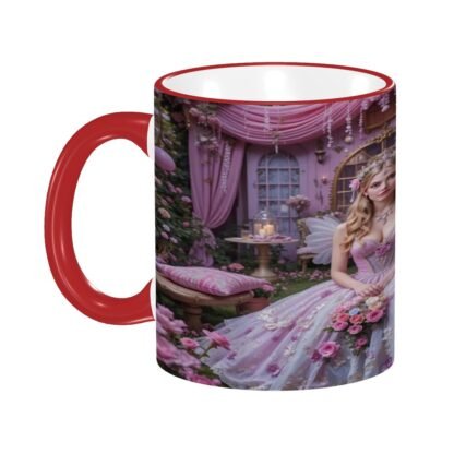 Princess1 Colored Ceramic Coffee Mug - Image 8