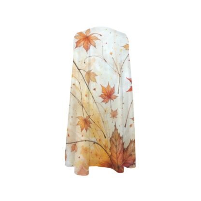 Autumn Leaves2 Women's Sleeveless A-Line Pocket Dress - Image 4