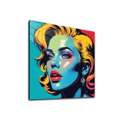 Woman2 Square Acrylic Wall Art Print
