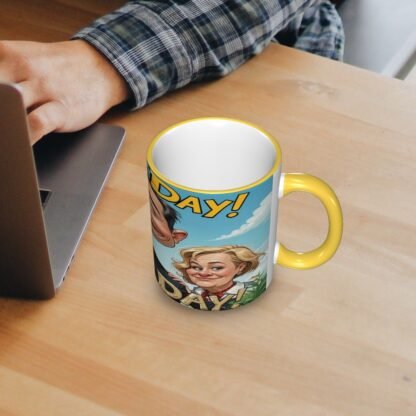 HappyDay1 Colored Ceramic Coffee Mug - Image 12