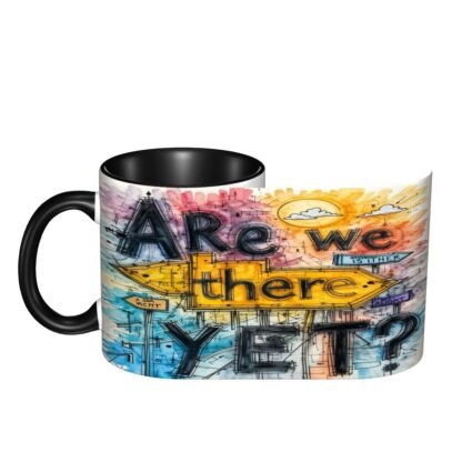AreWeThereYet4 Two Tone Coffee Mug - Image 4