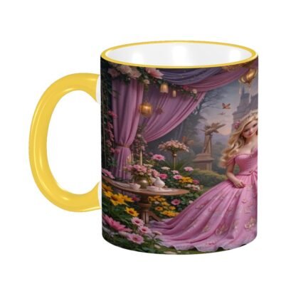 Princess 2 Colored Ceramic Coffee Mug - Image 9