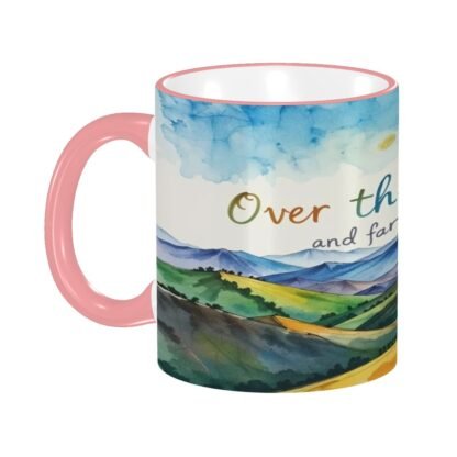 OverTheHillsAndFarAway1 Colored Ceramic Coffee Mug - Image 10