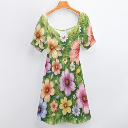 Flowers4 Sweetheart Dress - Image 5