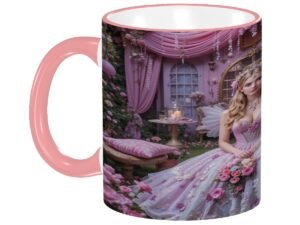 Princess1 Colored Ceramic Coffee Mug