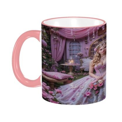 Princess1 Colored Ceramic Coffee Mug