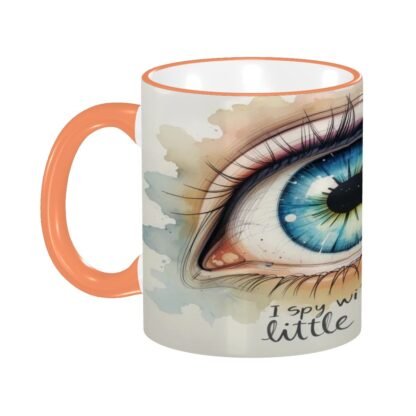 ISpy1 Colored Ceramic Coffee Mug - Image 6