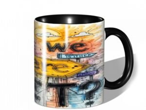 AreWeThereYet4 Two Tone Coffee Mug