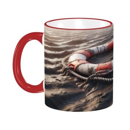 LifeBuoyOnMud Colored Ceramic Coffee Mug - Image 7
