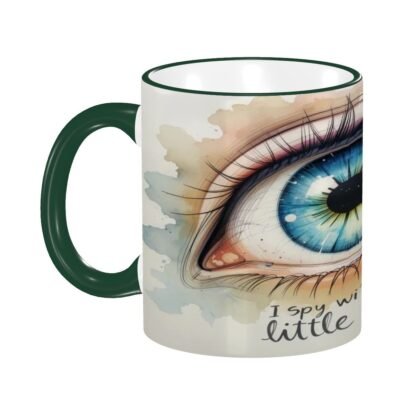 ISpy1 Colored Ceramic Coffee Mug - Image 2