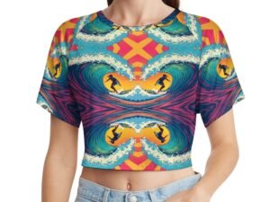 Surfer 2 Women`s Short T-Shirt