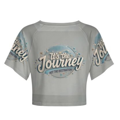 "It`s the Journey, not the Destination" Women`s Short T-Shirt - Image 3