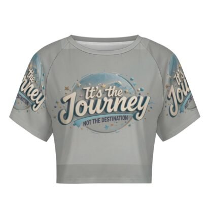 "It`s the Journey, not the Destination" Women`s Short T-Shirt - Image 4