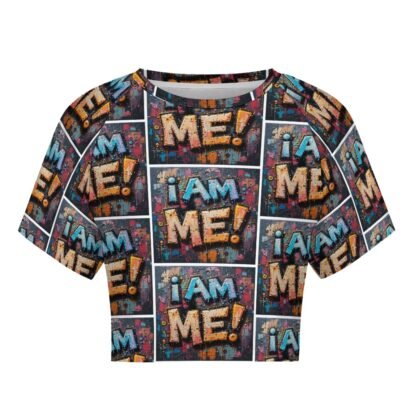 "I Am Me!" 2 Women`s Short T-Shirt - Image 4