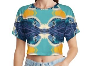 "Surfer" 1 Women`s Short T-Shirt