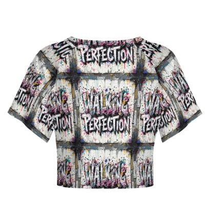 "Walking Perfection" Women`s Short T-Shirt - Image 3
