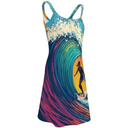 "Surfer 2" Women`s Beach Dress - Image 5