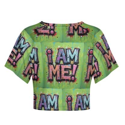 "I Am Me!" Women`s Short T-Shirt - Image 3