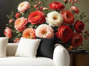 Bouquet 1 Peel and Stick Wallpaper